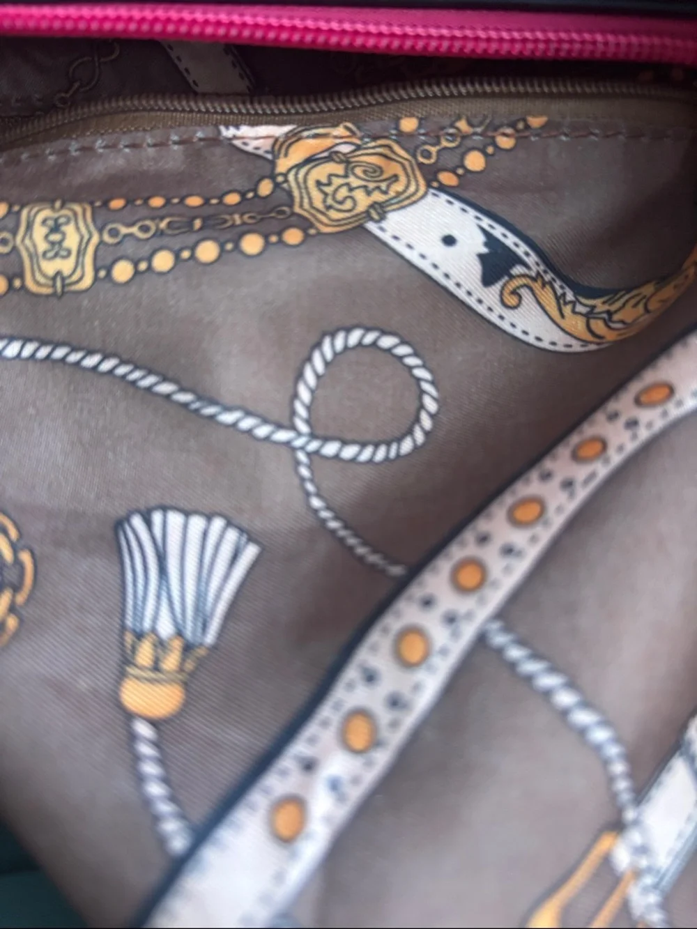 Structured Top-Handle Satchel in Vibrant Pink - Picture 6 of 6